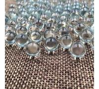 Grano de vidrio Grano de vidrio de alta precisión Bolas de vidrio transparente Bolas de molienda de laboratorio Micro bolas de vidrio sólido OD 1 mm a 8 mm for experimentos de laboratorio 1000pcs / 20