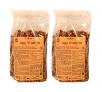 Granola cacao y coco 1 kg nut&me | Sin azúcares añadidos, sin lactosa | Ingredientes naturales | Sin aditivos | Sin OGM | Vegano | Pack 2 x 500 gr