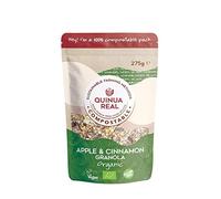 Granola de quinoa real con manzana y canela sin gluten BIO - Quinua Real - 275 g