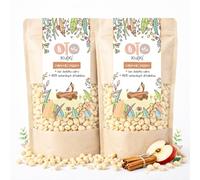 Granola Sin Azúcar - Cereales Crujientes para el Desayuno con Manzana y Canela a Base de Cereales Inflados - Bolitas de Arroz como Alternativa al Muesli, Cereales Sin Azúcares Añadidos (220 g)