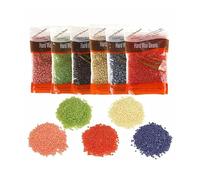 Granos de cera dura para depilación, 100 g (Aloe vera, paquete de 3) perlas de cera para depilación facial corporal, perlas para mujeres y hombres