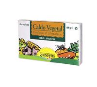Caldo vegetal de verduras Bio 8 cubitos Granovita