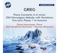 Grant Johannesen - Edvard Grieg: Piano Concerto in A Minor; Old Norwegian Melody with Variations; Two Lyric Pieces; In Autumn