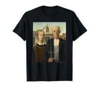 Grant Wood American Gothic Camiseta
