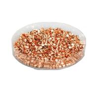 Gránulos De Cobre Para Laboratorio, Cobre Puro Electrolítico Sin Oxígeno, Gránulos De Metal Elemental De Alta Pureza, Rojo Cu 99,999% (3.3mm*200g)