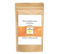 Gránulos de lecitina de girasol, producidos en Alemania, veganos, sin OGM, sin alérgenos (500 gr)