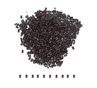 Gránulos de Pegamento Queratina Italiana 100 g, Cuentas Fusión Marrón Ceniza Fuerte, Adhesión Duradera para Extensiones y Manualidades