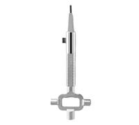 Granvoo Llave De Construcción Universal, Astilla Cerrajero Herramienta, Multifuncional Llave Cuadrada de 6/7/8 mm, Llave de Levas Cerraduras de Aleación, llave de armario, Herramienta de Llave, Plata