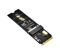 Graootoly 1 Unidades M.2 KEY-M a KEY A-E/E Adaptador Riser Tarjeta Riser Tarjeta Negro para M.2 NGFF PCIE Protocolo Módulo de Tarjeta de Red Inalámbrica