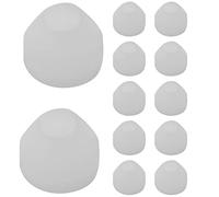 Graootoly 12 bujes de bolígrafo blancos antiadherentes duraderos bujes sintéticos para acabado CA