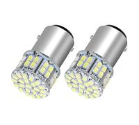 Graootoly 2 bombillas LED de freno trasero BAY15D de 12 V, 6000 K, color 1157 50SMD