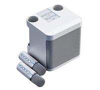 Graootoly -203 Altavoz Micrófono Set Home Equipo de canto inalámbrico Bluetooth KTV cambiador de voz -