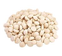 Graootoly 300 bolas de madera divididas sin acabar Half Wooden Balls Half Round Craft Balls for DIY Craft Arts 15 mm