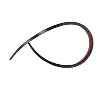 Graootoly Alerón de universal de 1,2 m, color negro , alerón trasero para maletero