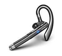 Graootoly Auriculares inalámbricos Bluetooth Manos Auriculares de un solo oído Cancelación de Ruido Micrófono para Oficina/Conducción A