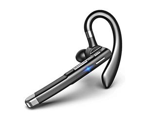 Graootoly Auriculares inalámbricos Bluetooth Manos Auriculares de un solo oído Cancelación de Ruido Micrófono para Oficina/Conducción A