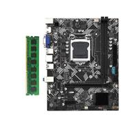Graootoly B75M - Placa base de escritorio soporta hasta 16 GB de plástico+metal para CPU I3 I5 I7 USB 3.0 SATA 3.0