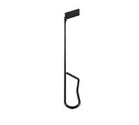 Graootoly Charcoal Ash Rake BBQ Ash Tool Rake Poker for Charcoal Smoker Wood Burning Stove Grill Cleaning