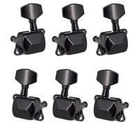 Graootoly Clavijas de afinación de guitarra, cabezales de máquina, llaves de afinación de cuerda semicerradas, accesorios de guitarra
