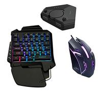 Graootoly Controlador para Gaming Keyboard Mouse Converter Kit Bluetooth 5.0 Controlador móvil para iOS Android Game