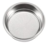 Graootoly Filtro de café, Portafiltro Cafetera, Filtro de Acero Inoxidable de 51 mm, Filtro para Cafetería sin Presión, Accesorio para Máquina de Café A