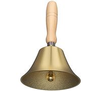Graootoly Llamada de mano de 4.33 pulgadas con de madera, para niños y adultos, utilizada para bodas, aula escolar, servicio y