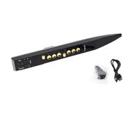 Graootoly Mini saxofón Mini Instrumento Electrónico de Viento Set Construido en 5W HiFi Altavoz para Estudiante Negro