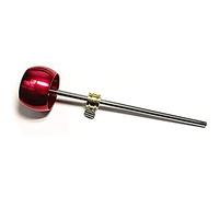 Graootoly Pedal de tambor de aleación de aluminio Beater Kick Drum Pedal Beater Instrumento de percusión Accesorio Parte, Rojo
