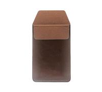 Graootoly protectora para bolígrafos de camisa, abrigo de laboratorio, organizador de bolsillo para bolígrafos, punteros, tarjetas, Brown