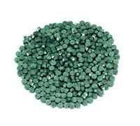 Graootoly Sealing Wax Beads, 200 unidades Wax Seal Beads, Wax Seal Kit Green Wax Seal for Wax Stamp Sealing and Letter