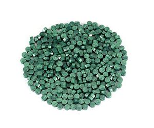 Graootoly Sealing Wax Beads, 200 unidades Wax Seal Beads, Wax Seal Kit Green Wax Seal for Wax Stamp Sealing and Letter