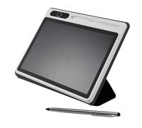 Graootoly Tablero pintado de 10 pulgadas con estuche protector Lcd Tablet de dibujo para niños Tablero pintado a mano para estudiantes