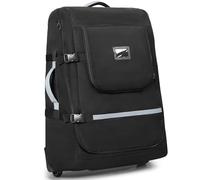 GRAOSO Bolsa de viaje para cochecito con ruedas compatible con UPPAbaby Vista, Vista V2, Cruz V2, bolsa de almacenamiento para cochecito de avión con doble asa, etiqueta de equipaje, tira reflectante,