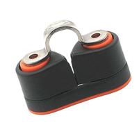 Grapa para leva de barco con rodamiento de bolas, accesorio negro de nailon ligero, entrada rápida, Compatible con bote de canoa para Kayak