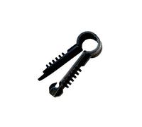 Grapa Taco para Cable de Datos de 6mm en Color Negra GT55NE