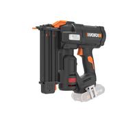 WORX WX838.9 Clavadora inalámbrica, 18 Ga, motor sin escobillas y 2 modos de disparo, ajuste de profundidad sin herramientas, hasta 80 clavos/min, compacto y ligero, viene con 200 clavos