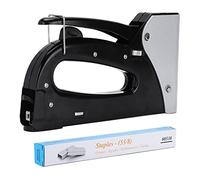 Grapadora de alta resistencia con función de extracción de clavos, diseño ergonómico, máquina de coser que ahorra mano de obra, para reparación de materiales, pintura al óleo,