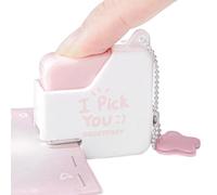 grapadora de viaje, grapadora compacta - Pequeña grapdora con grapa,Lindo juego de grpadora en miniatura de suministros de oficina, equipos portátiles de grapadra de suministros de oficina para la
