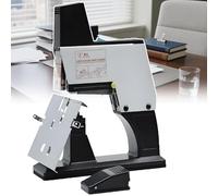 Grapadora eléctrica automática de sillín - Máquina de encuadernación de 9 velocidades, doble cabeza, pantalla táctil, modo de pedal de pie para grapas 23/6, 23/8, 24/6, 24/8