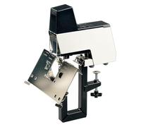 Grapadora eléctrica automática para 2-50 hojas, máquina de encuadernación resistente, grapadora plana de sillín rápido, herramienta de oficina eficiente, perfecta para uso doméstico y comercial