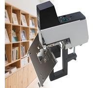 Grapadora eléctrica comercial para sillín, capacidad de grapas de 210, modos duales, más de 80 ciclos/minuto, costuras planas/sillín, grosor de 2-50 hojas, máquina de encuadernación automática