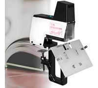 Grapadora eléctrica con pedal para encuadernación plana y de sillín, ajustable para 2-30 hojas, 9 niveles de intensidad