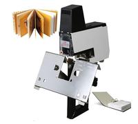 Grapadora eléctrica para sillín, grapadora de escritorio resistente, niveles de intensidad ajustables, capacidad de grosor de 100 mm, ideal para oficina y escuela