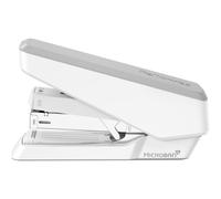 Fellowes Grapadora LX870 EasyPress, sin atascos, 40 hojas, de carga completa, antibacteriana, blanca