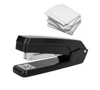 Grapadora giratoria con brazo giratorio, grapadora larga para folletos | Accesorios para grapadora giratoria de 360 grados sin pinzas para aulas, escuelas, oficinas, hogar, manualidades