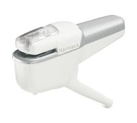 Grapadora Kokuyo SLN-MSH110PW, práctica, 10 piezas, color blanco pálido, para 10 hojas