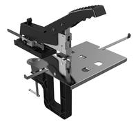 Grapadora manual de escritorio, grapadora plana 2 en 1 con palanca de ajuste de profundidad para oficina y uso doméstico