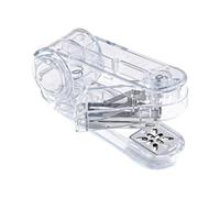 Grapadora manual de papel giratorio de 360 grados, suministros escolares