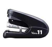 Grapadora Manual MAX Vaimo 11 FLK con grapado plano, negra.
