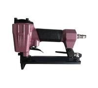 Grapadora neumática profesional para tapicería Grapadora Neumática Calibre 21 8016 For Construcción Uso En Carpintería Tapicería Herramientas Eléctricas Decoración Pistola De Clavos